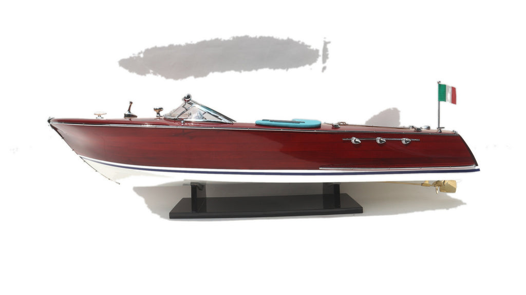 Model Speed Boat Riva Super Ariston 90 x 27 x H. 22 cm