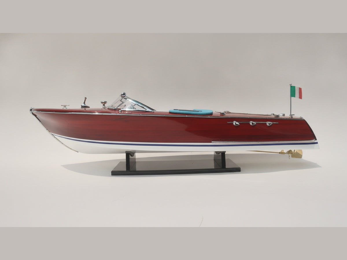 Model Speed Boat Riva Super Ariston 90 x 27 x H. 22 cm