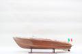 Model Speed Boat Riva Rama 44 - Natural Wood Finished 90 x 27 x H. 27 cm