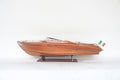 Modell-Speedboot Riva Rama 44 - Natural Wood Finished 65 x 19 x H. 20 cm