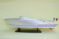 Model Speed Boat Riva Rama 44 - White Pearl Painted 90 x 27 x H. 27 cm