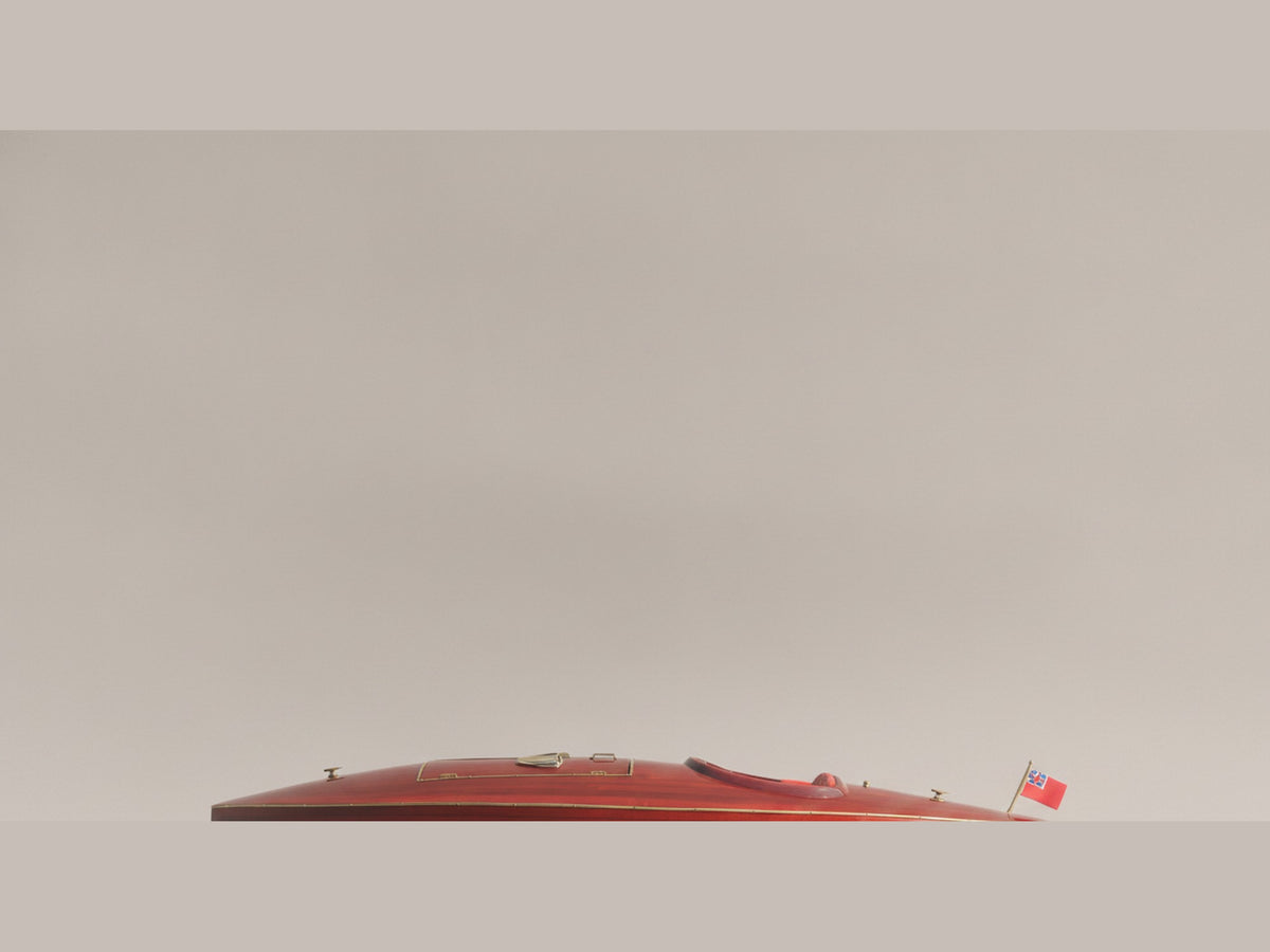 Model Speed Boat Flyer 90 x 27 x H. 21 cm