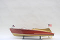 Model Speed Boat Chris Craft Cobra 1955 (gold metallic hull) 90 x 31 x H. 27 cm