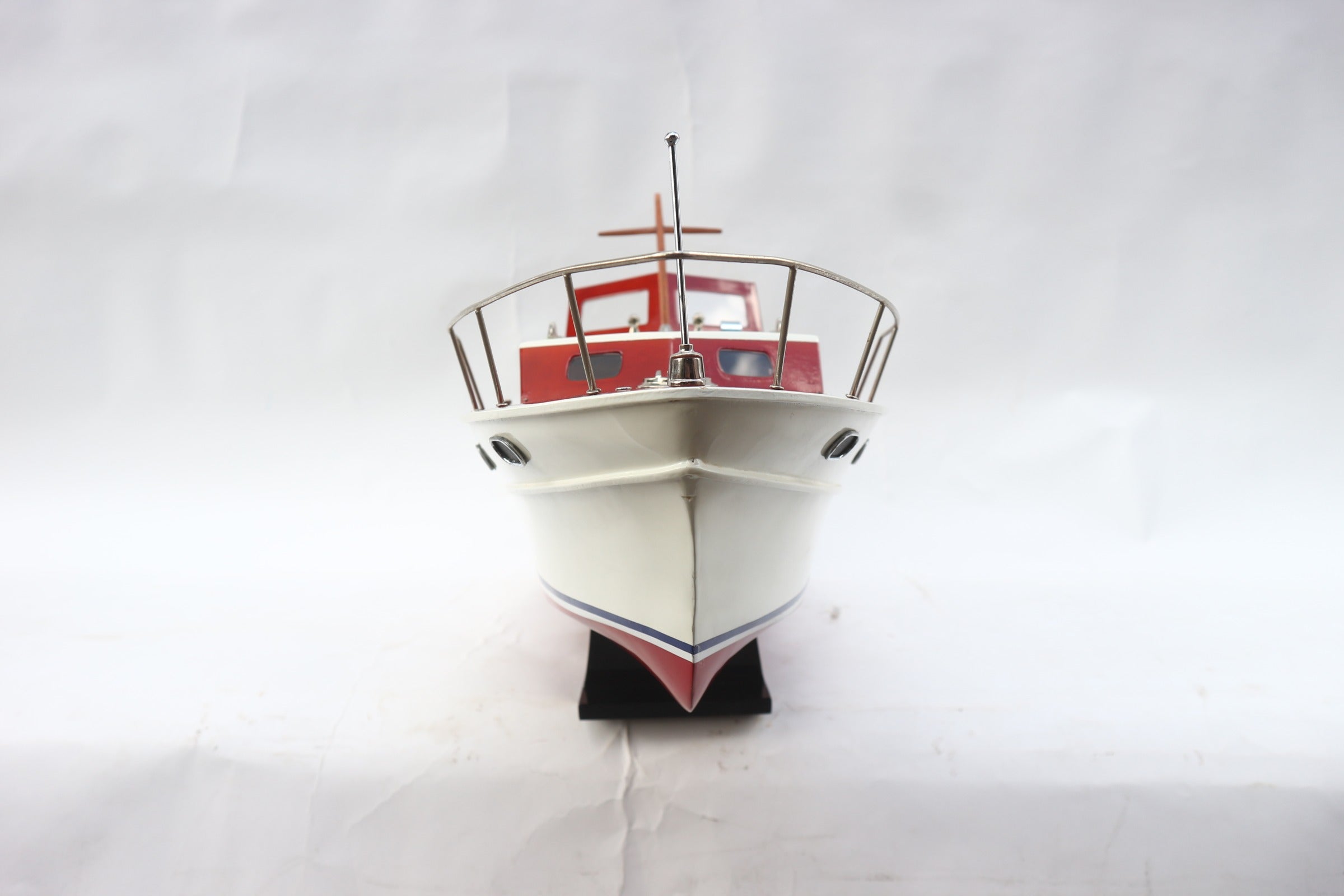 Model Speed Boat Chris Craft Commander 71 x 22 x H. 28 cm