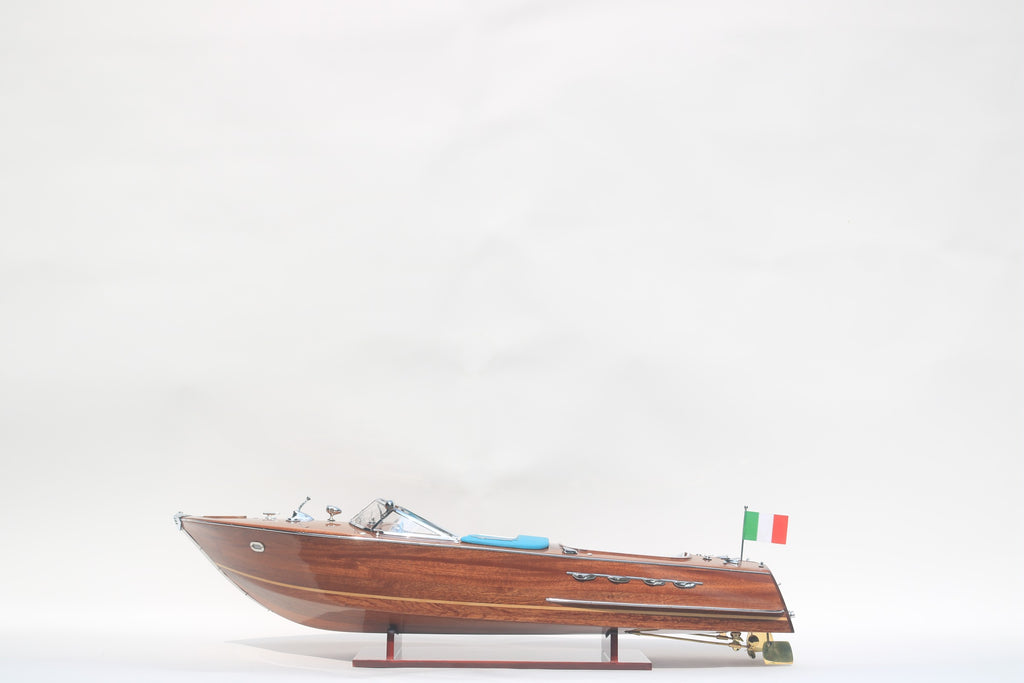 Modell-Speedboot Super Riva Aquarama Wood Finished 87 x 27 x H. 23 cm
