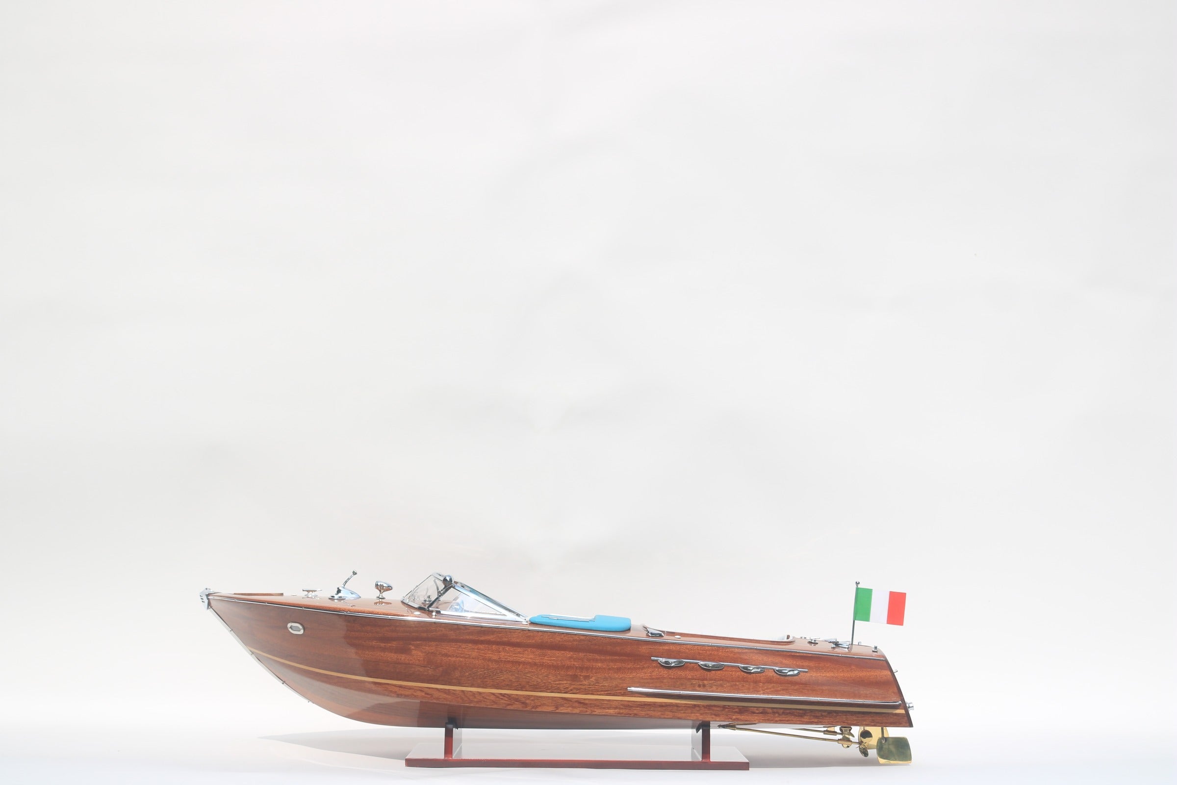 Modell-Speedboot Super Riva Aquarama Wood Finished 87 x 27 x H. 23 cm