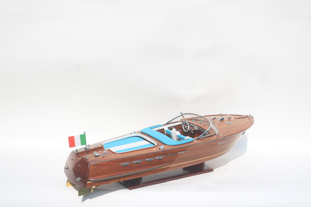 Modell-Speedboot Super Riva Aquarama Wood Finished 87 x 27 x H. 23 cm