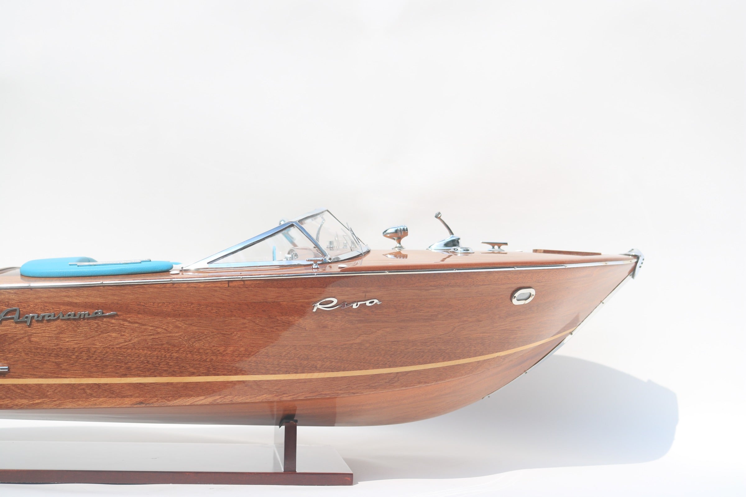 Modell-Speedboot Super Riva Aquarama Wood Finished 87 x 27 x H. 23 cm