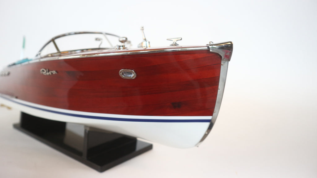 Model Speed Boat Super Riva Tritone 87 x 28 x H. 25 cm