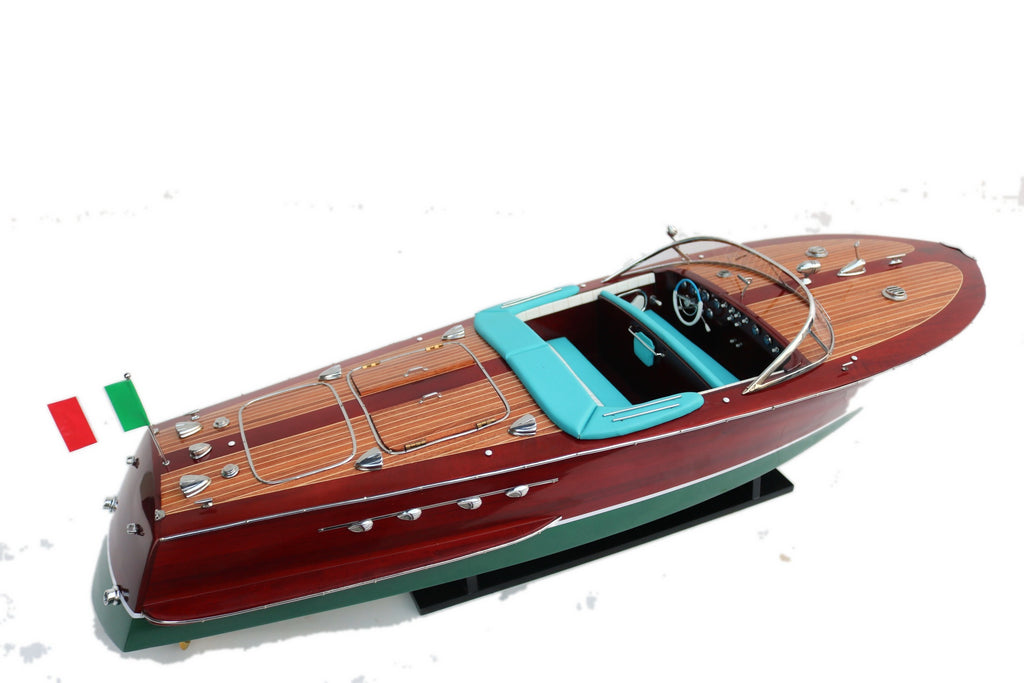Modell-Speedboot Super Riva Tritone 87 x 28 x H. 25 cm