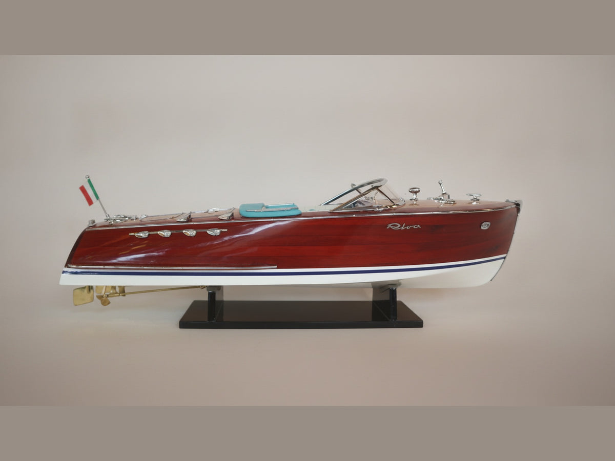 Model Speed Boat Super Riva Tritone 87 x 28 x H. 25 cm