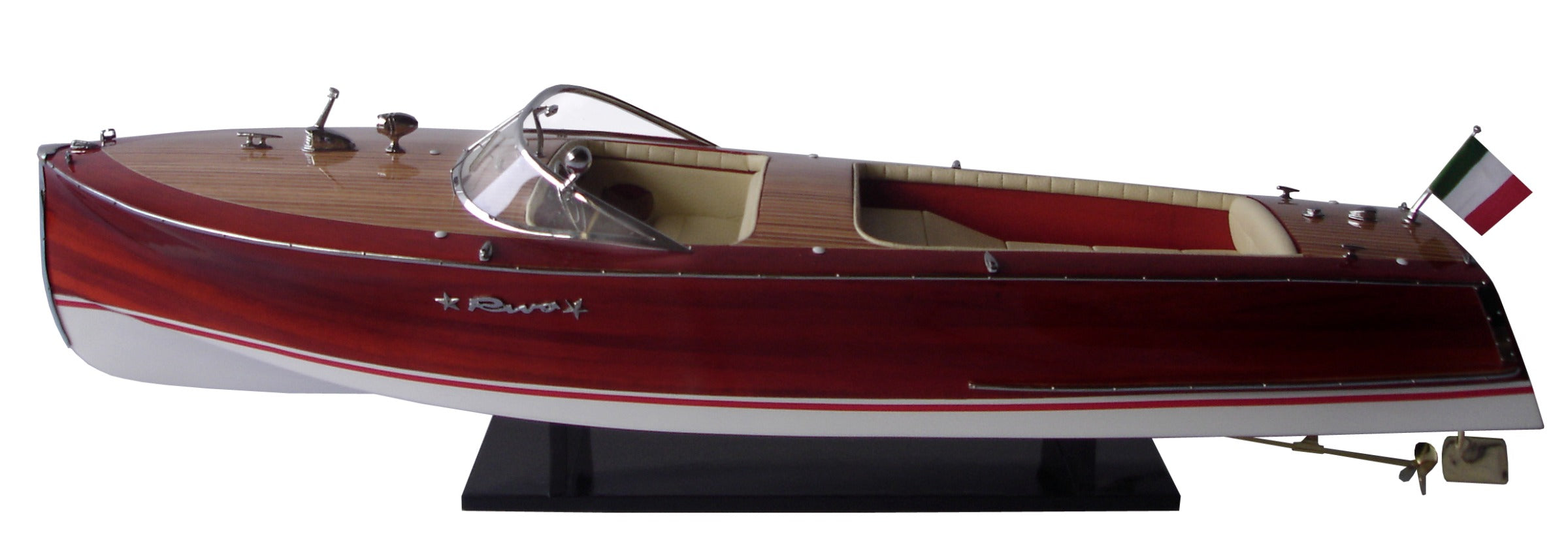 Model Speed Boat Riva Florida 87 x 26 x H. 27 cm