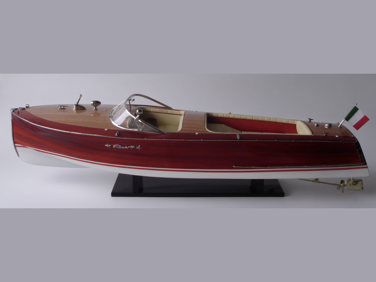 Model Speed Boat Riva Florida 87 x 26 x H. 27 cm