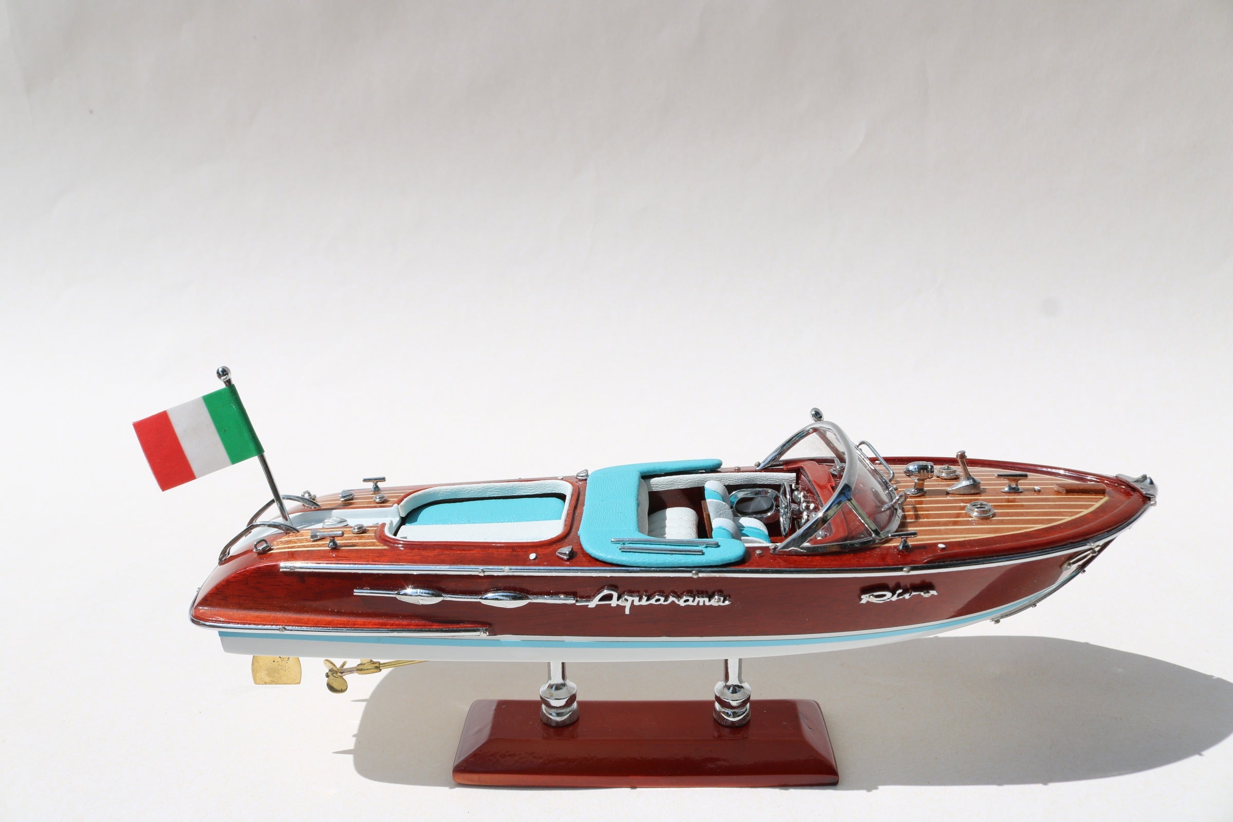 Modell-Speedboot Special Riva Aquarama 25 x 7.4 x H. 11 cm
