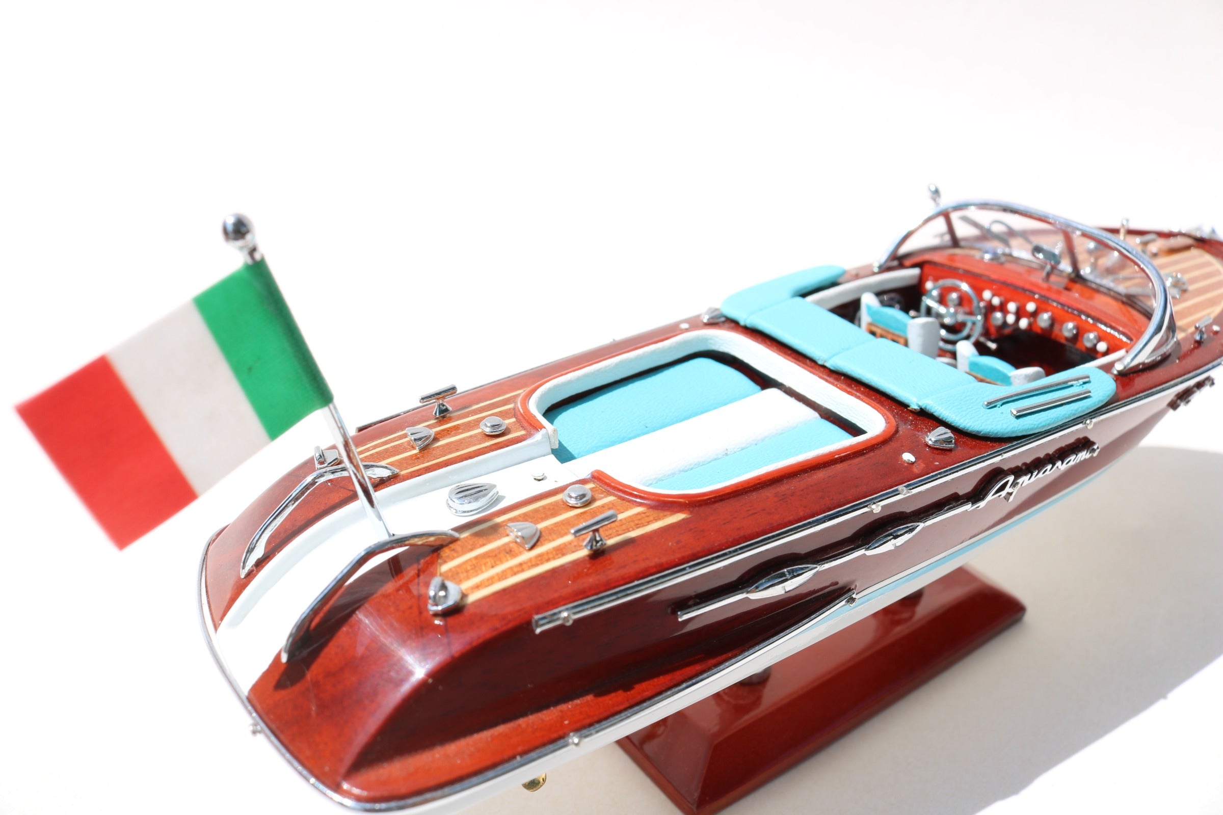 Modell-Speedboot Special Riva Aquarama 25 x 7.4 x H. 11 cm