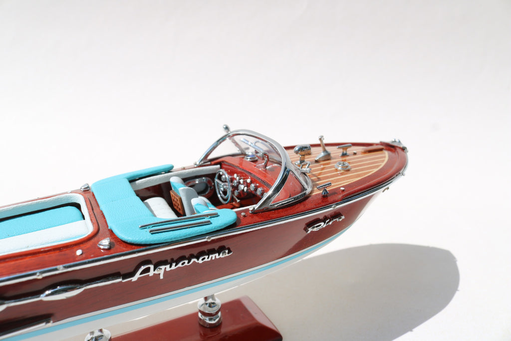 Modell-Speedboot Special Riva Aquarama 25 x 7.4 x H. 11 cm