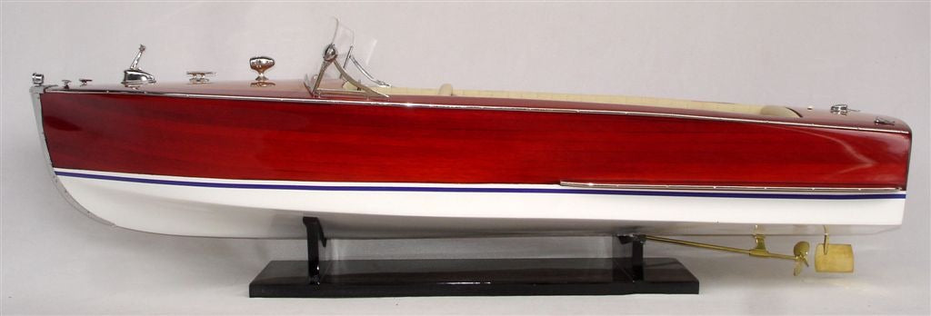 Model Speed Boat Riva Sebino 80 x 22 x H. 28 cm