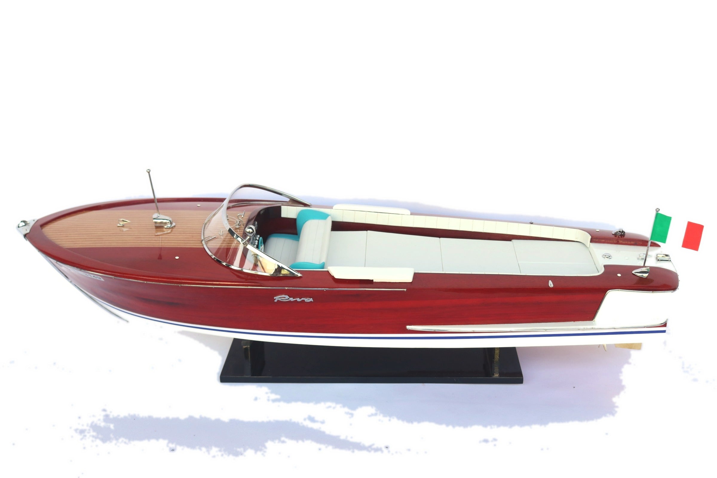 Model Speed Boat Riva Olympic 87 x 27 x H. 24 cm