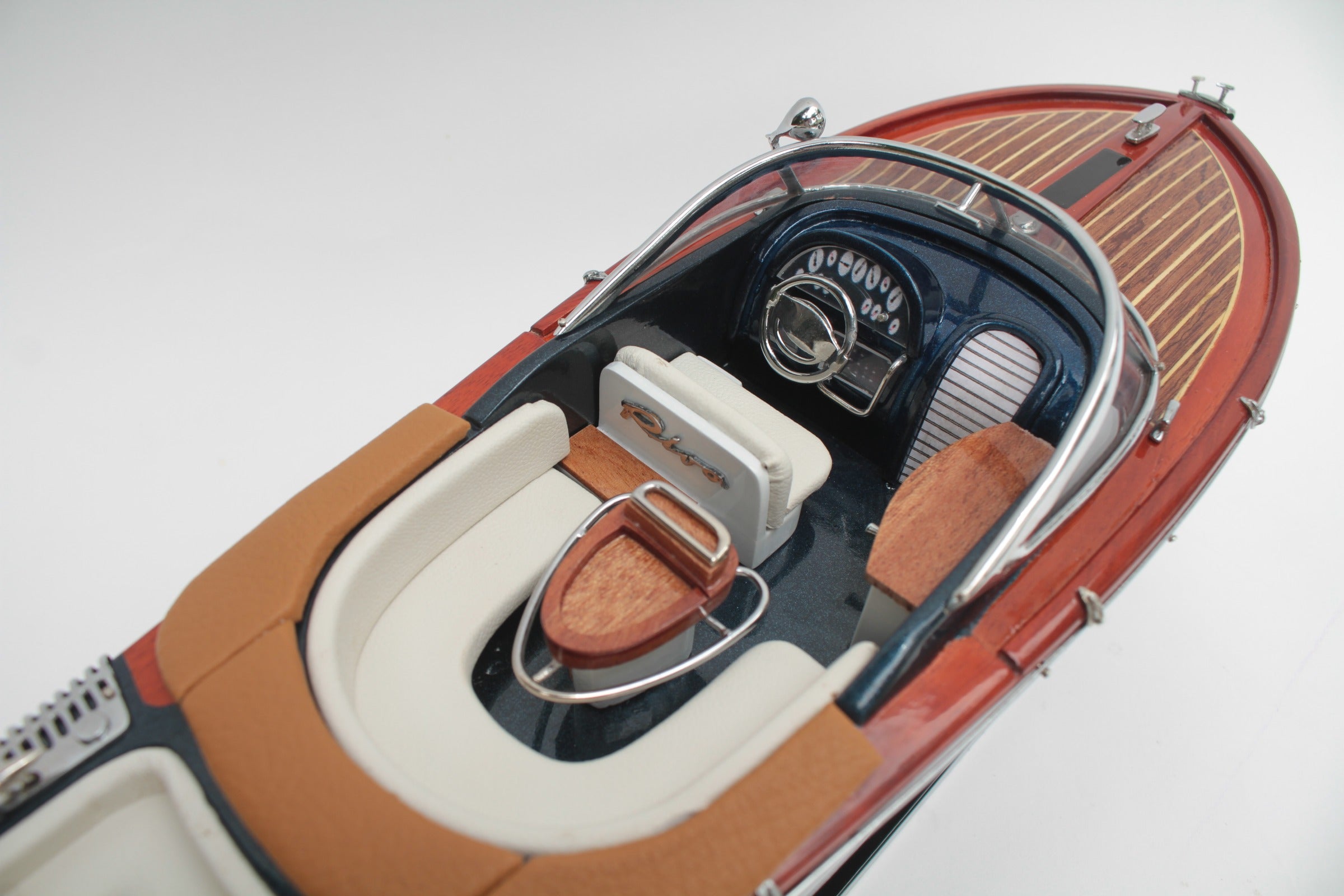 Model Speed Boat Riva Aquariva Dark Blue (Special Edition) 42 x 12 x H. 14 cm