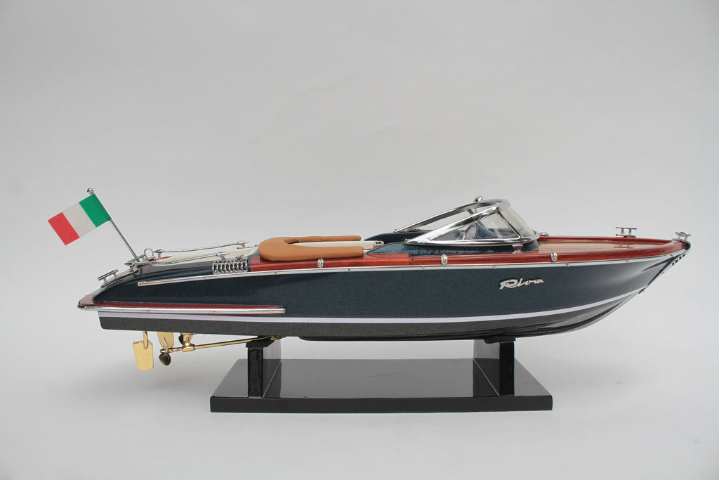 Model Speed Boat Riva Aquariva Dark Blue (Special Edition) 67 x 20.5 x H. 20.5 cm