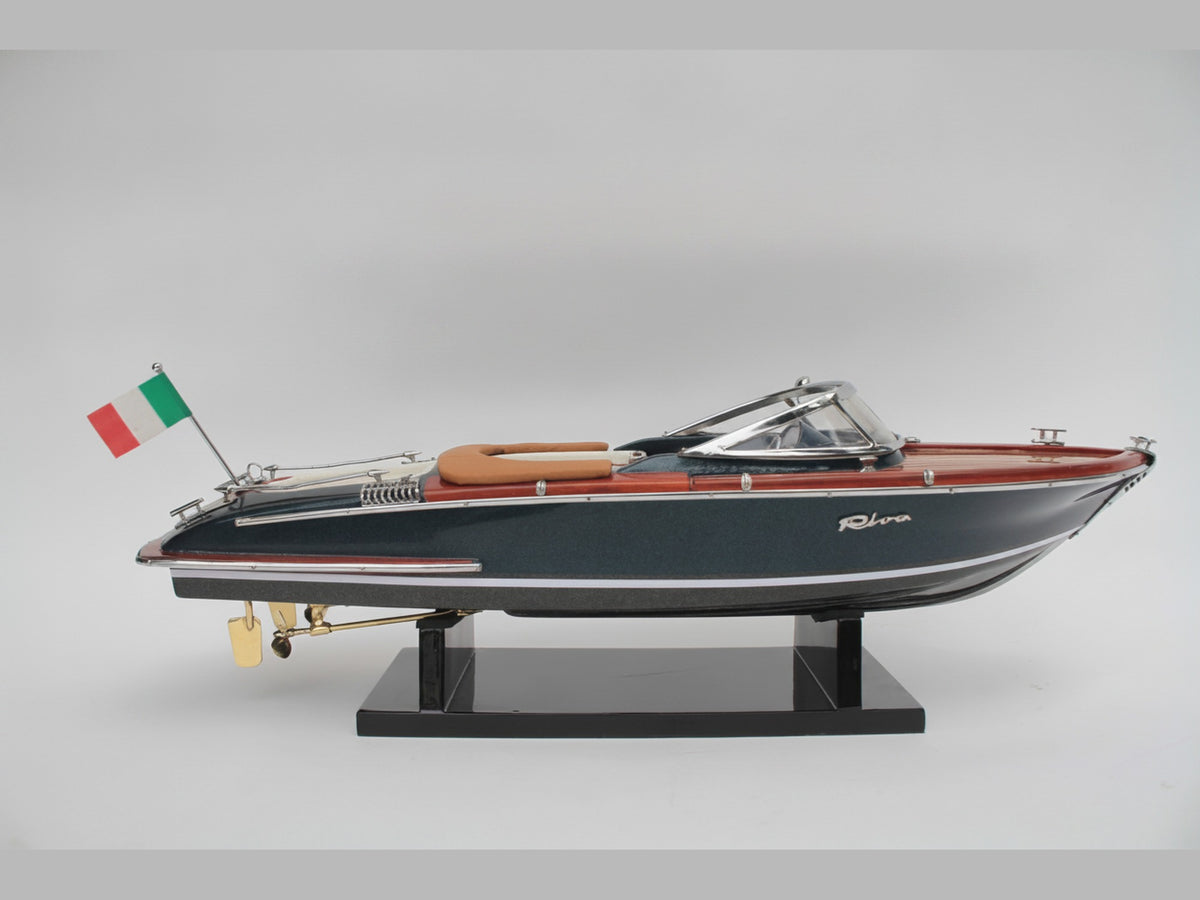 Model Speed Boat Riva Aquariva Dark Blue (Special Edition) 67 x 20.5 x H. 20.5 cm