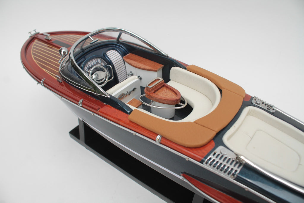 Modell-Speedboot Riva Aquariva Silver (Special Edition) 67 x 20.5 x H. 20.5 cm
