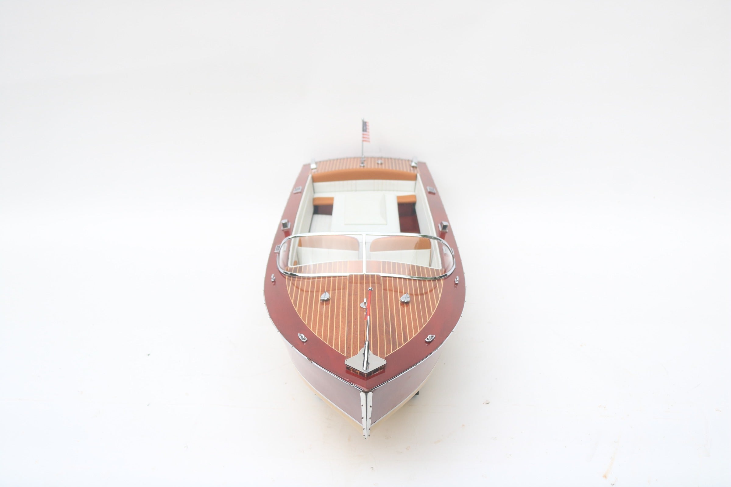 Model Speed Boat Chris Craft Holidays 1962 86 x 28 x H. 23 cm
