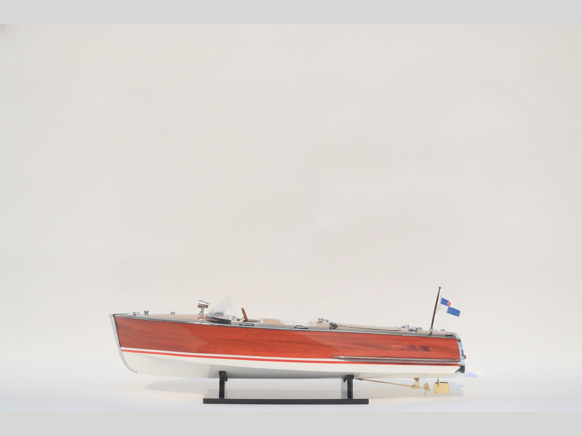Model Speed Boat Saetta 86 x 28 x H. 24 cm