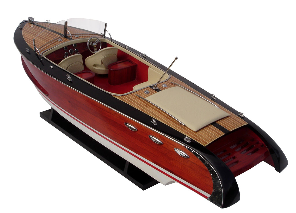 Model Speed Boat Stan Craft Shooter 82 x 24 x H. 25 cm