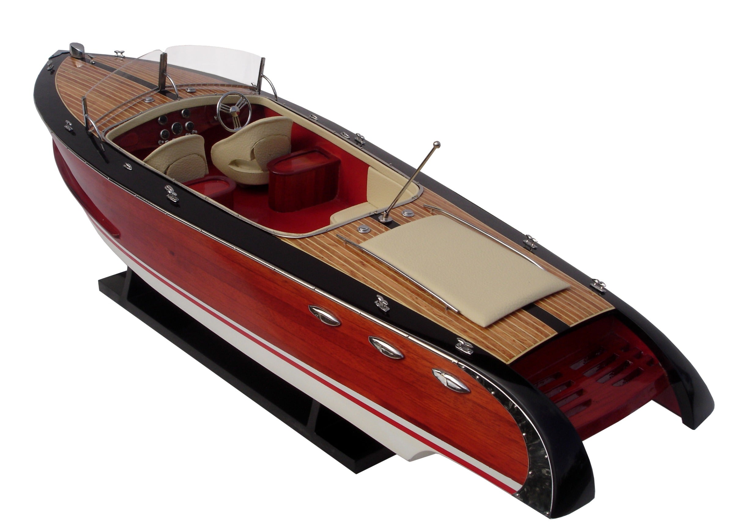 Model Speed Boat Stan Craft Shooter 82 x 24 x H. 25 cm