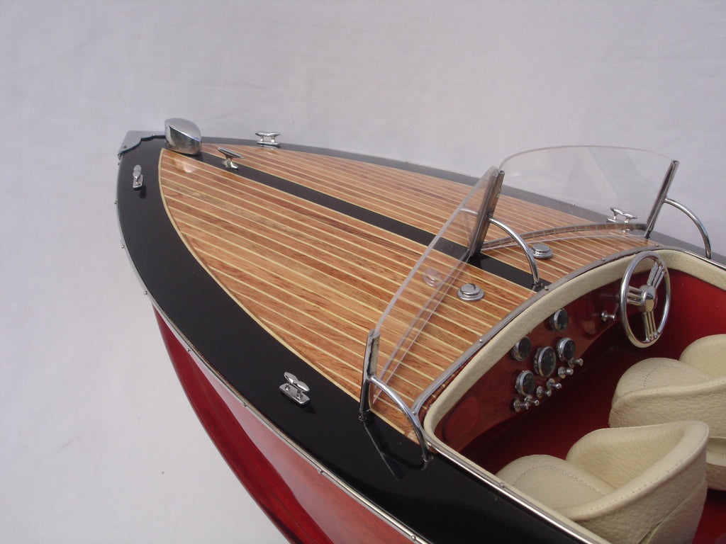 Model Speed Boat Stan Craft Shooter 82 x 24 x H. 25 cm