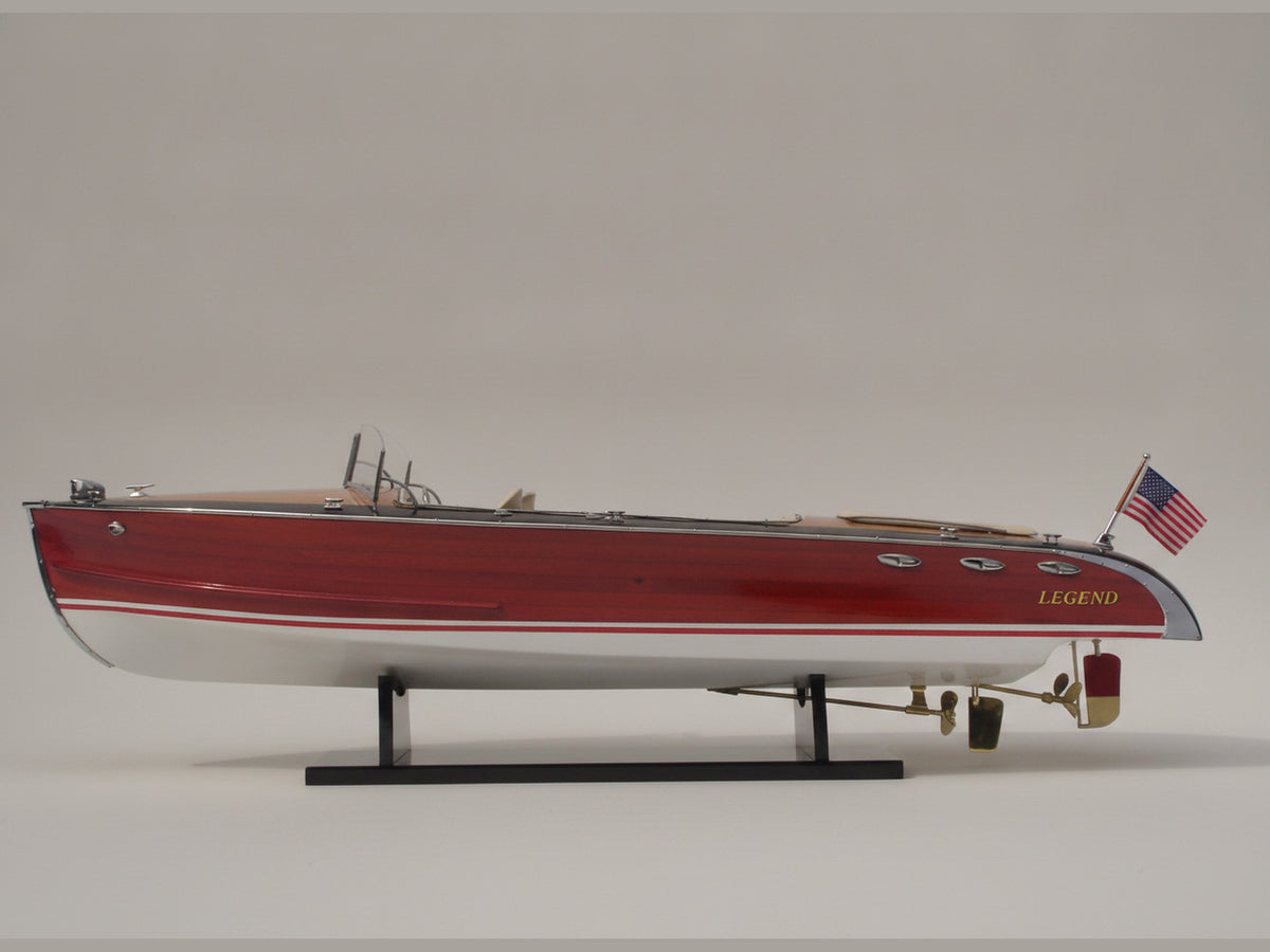 Model Speed Boat Stan Craft Shooter 82 x 24 x H. 25 cm
