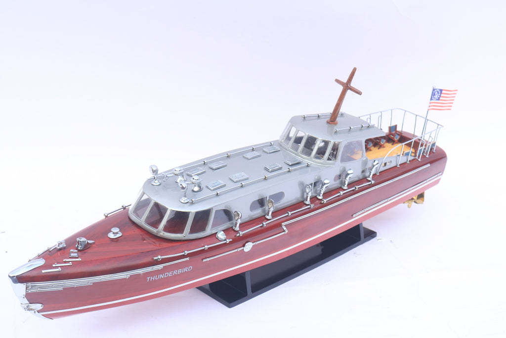 Modell-Speedboot Hacker Craft Thunderbird 95 x 22 x H. 27 cm