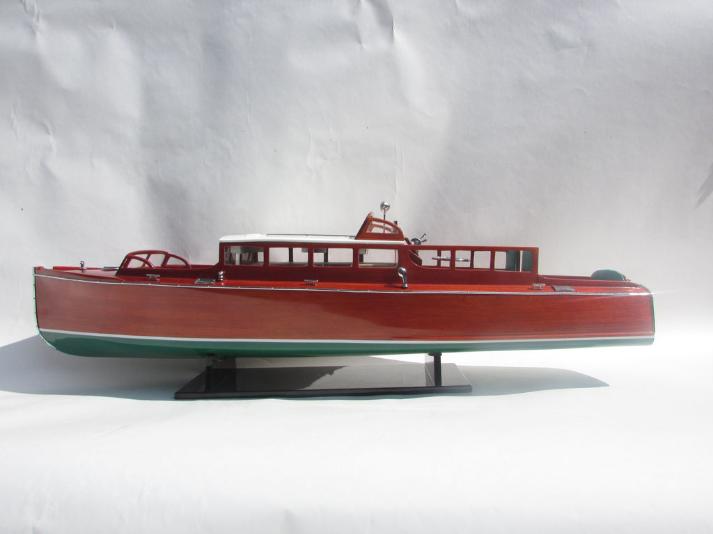Modell-Speedboot Chris Craft Commuter Cruiser 1929 87 x 22 x H. 29 cm