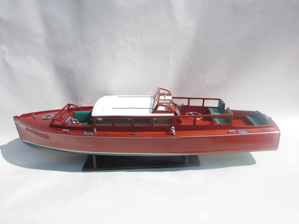 Modell-Speedboot Chris Craft Commuter Cruiser 1929 87 x 22 x H. 29 cm