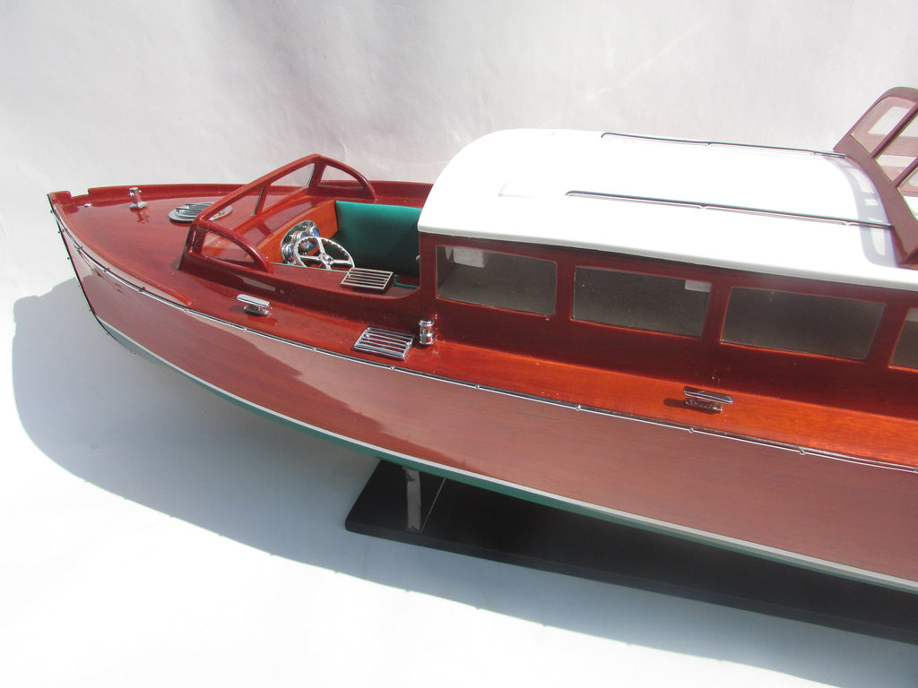 Modell-Speedboot Chris Craft Commuter Cruiser 1929 87 x 22 x H. 29 cm