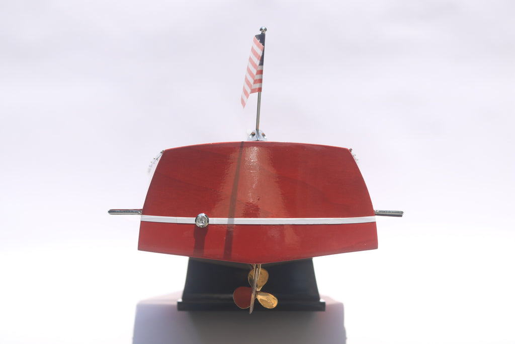 Model Speed Boat Chris Craft Triple Cockpit 81 x 23 x H. 23 cm