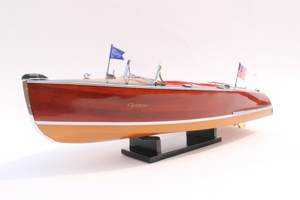 Modell-Speedboot Century Sea Maid 1942 Double Barrel 52 x 18 x H. 16 cm