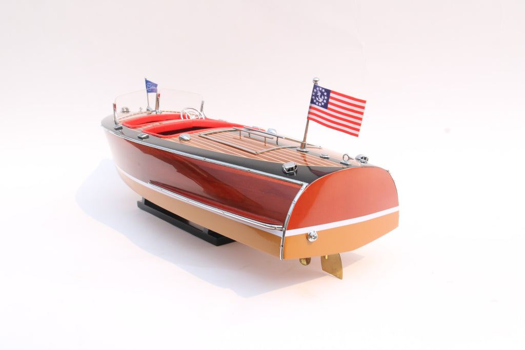 Modell-Speedboot Century Sea Maid 1942 Double Barrel 52 x 18 x H. 16 cm