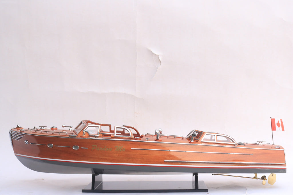 Modell-Speedboot Pardon Me 92 x 26 x H. 27 cm