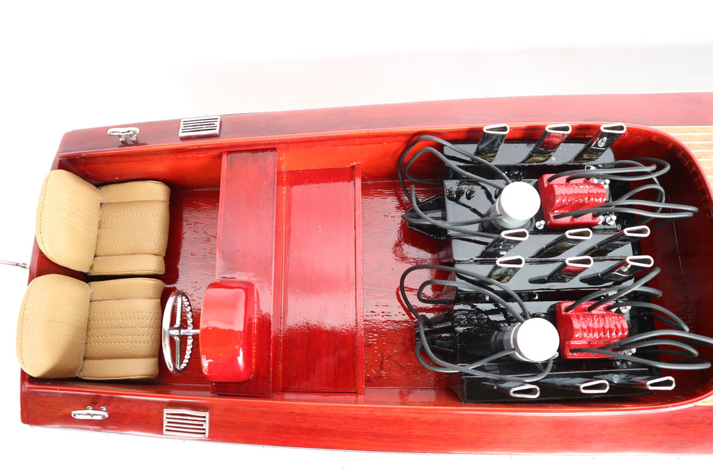 Model Speed Boat Miss America Ix 80 x 21 x H. 20 cm