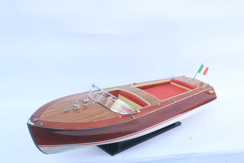 Model Speed Boat Super Riva Florida 87 x 26 x H. 27 cm