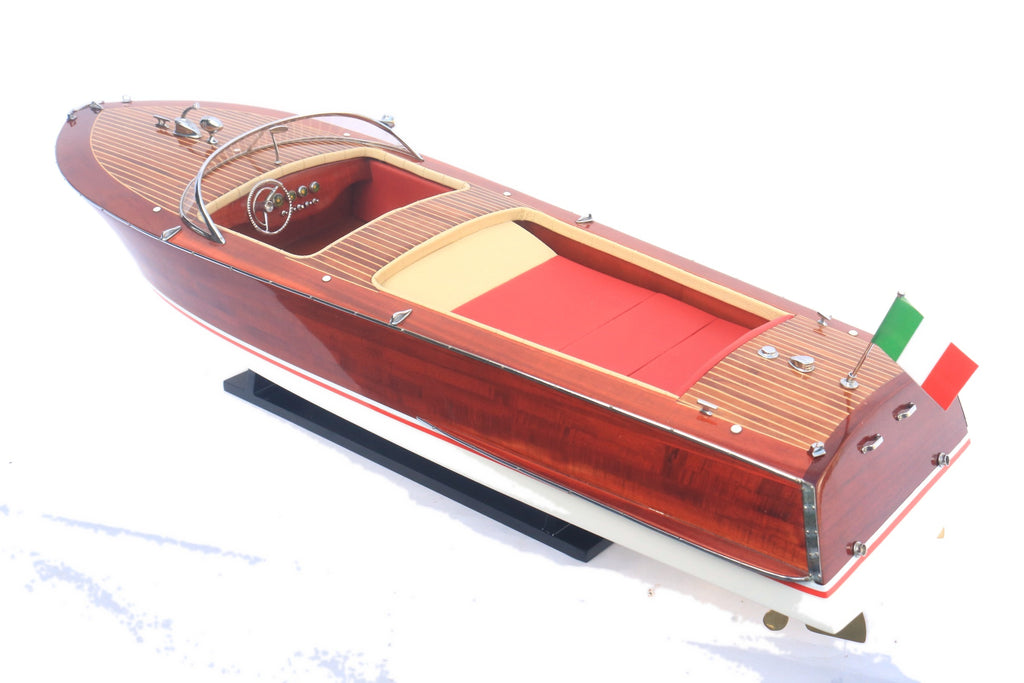 Model Speed Boat Super Riva Florida 87 x 26 x H. 27 cm
