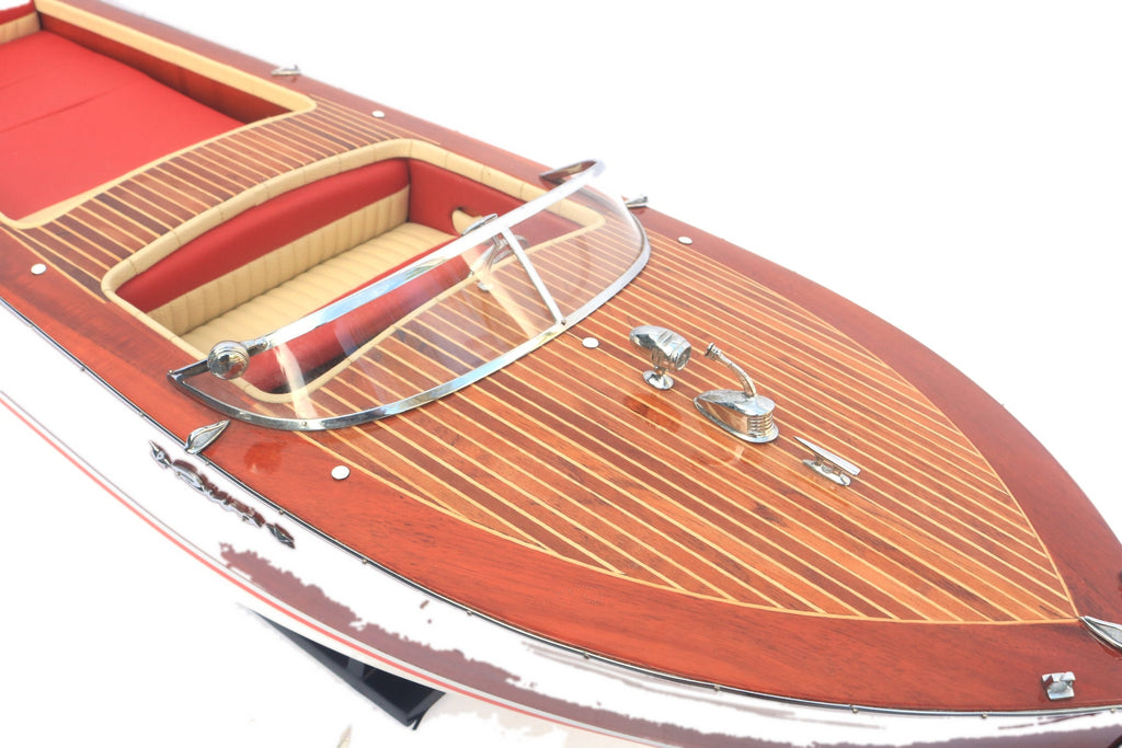 Model Speed Boat Super Riva Florida 87 x 26 x H. 27 cm