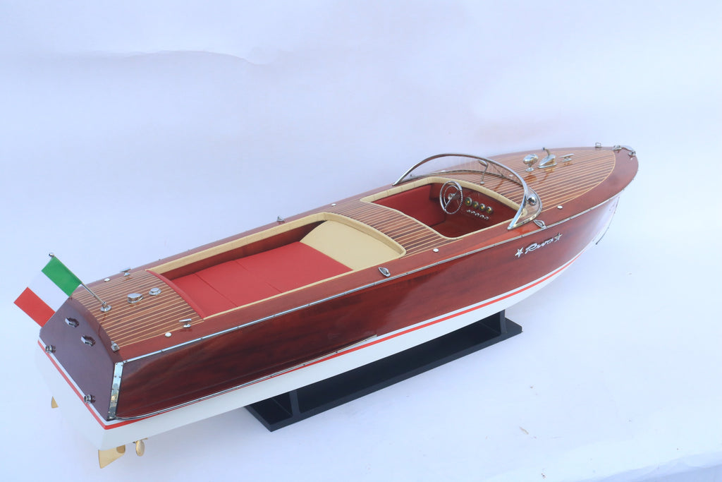 Model Speed Boat Super Riva Florida 87 x 26 x H. 27 cm