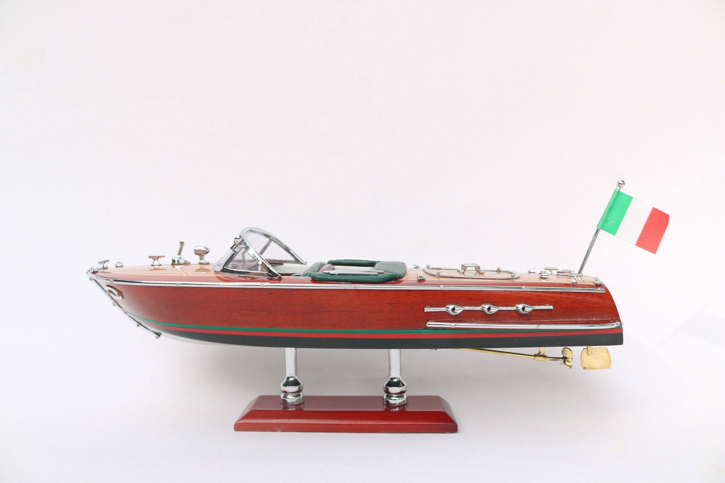 Modell-Speedboot Riva Ariston (dark blue hull painted) 25.5 x 8.5 x H. 9.5 cm