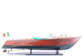 Model Speed Boat Riva Ariston (White hull) 90 x 27 x H. 22 cm