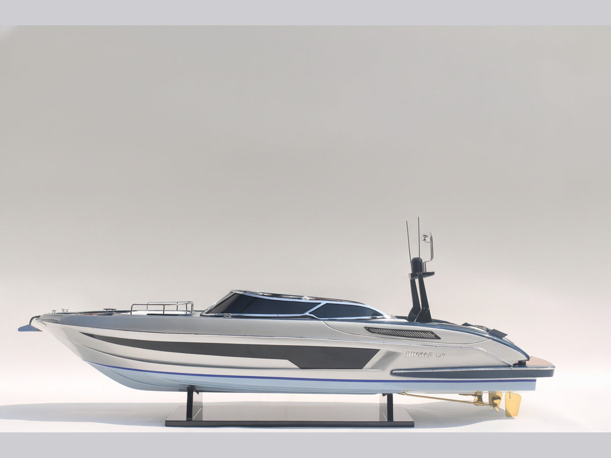 Model Speed Boat Riva Rivale 56 84 x 25 x H. 26 cm