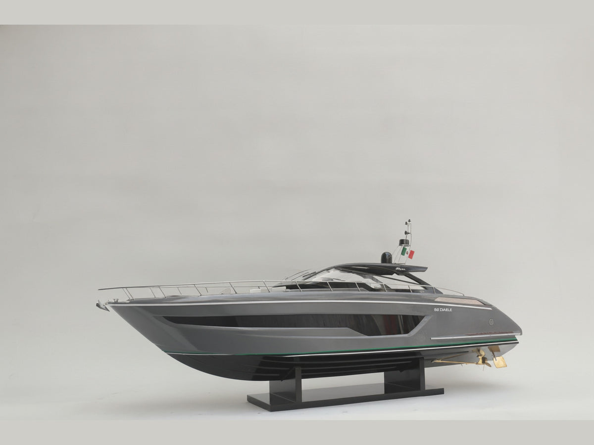 Model Speed Boat Riva Diable 68′ 93 x 23 x H. 41 cm