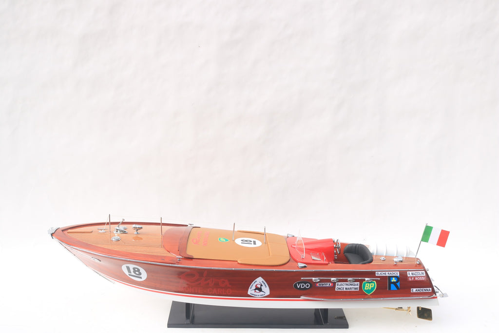 Modell-Speedboot Super Riva Zoom 87 x 27 x H. 23 cm